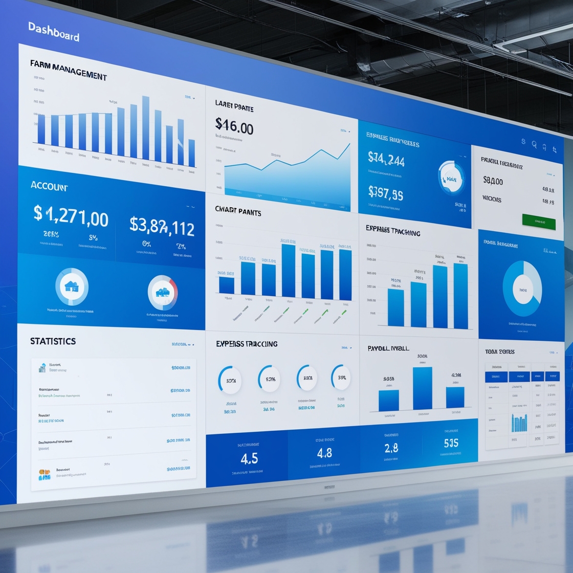 Complete control over farm finances